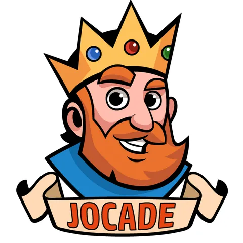 Voici le logo de la marque JOCADE qui représente son identité graphique.