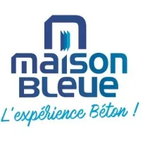 Voici le logo de la marque MAISON BLEUE qui représente son identité graphique.