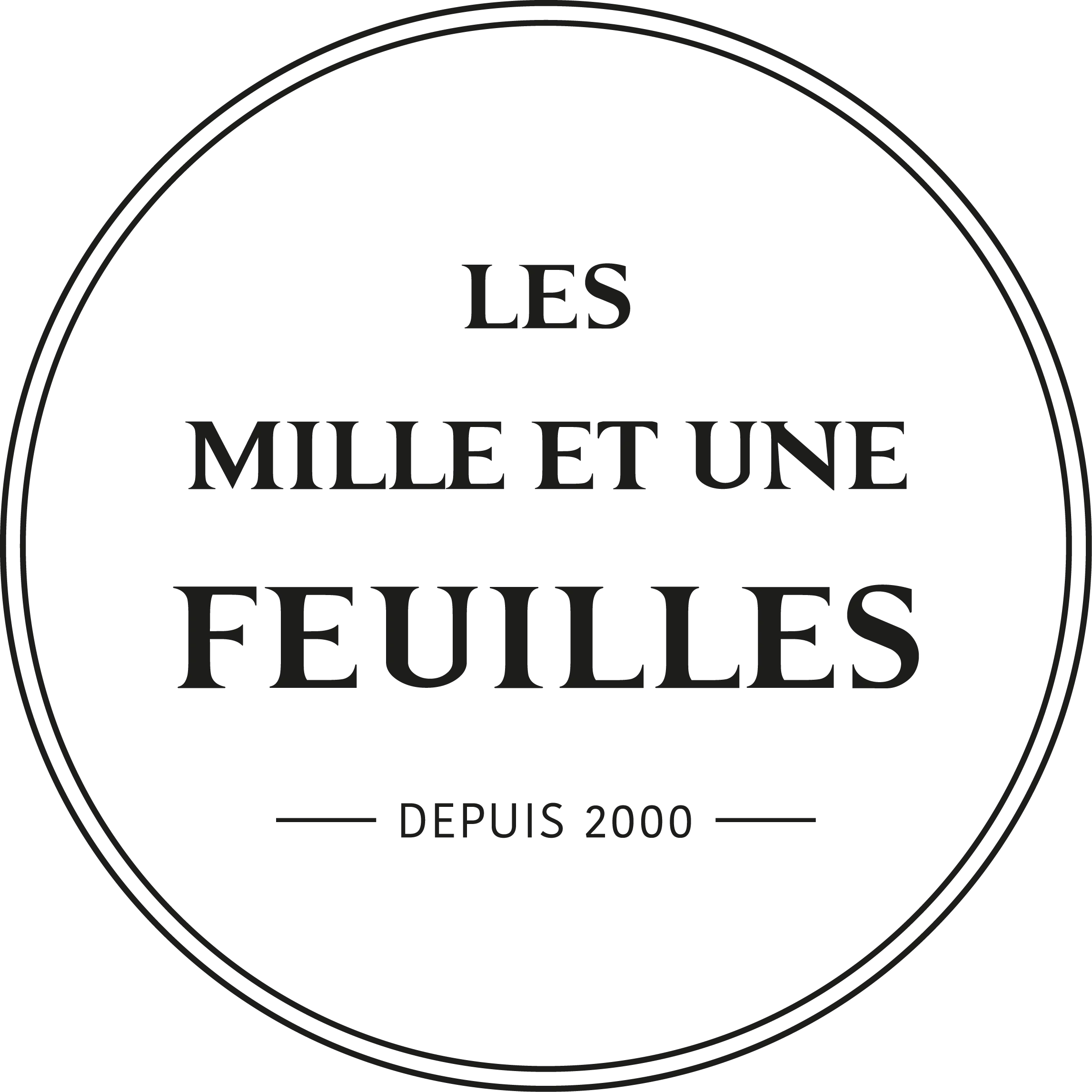 LES MILLE ET UNE FEUILLES logo