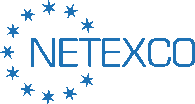 Voici le logo de la marque NETEXCO qui représente son identité graphique.