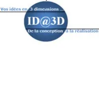 ID A 3D logo