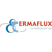 Voici le logo de la marque ERMA FLUX qui représente son identité graphique.