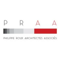 Voici le logo de la marque PHILIPPE ROUX - ARCHITECTE qui représente son identité graphique.