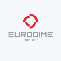 Voici le logo de la marque EURODIME GROUPE qui représente son identité graphique.