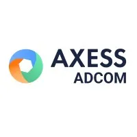 Voici le logo de la marque AXESS STRATEGIE DIGITALE (ADCOM INTERNET ADCOM.FR INDICATEUR.COM) qui représente son identité graphique.