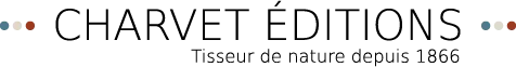 Voici le logo de la marque TRP CHARVET qui représente son identité graphique.