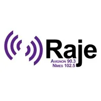 Voici le logo de la marque RAJE AVIGNON qui représente son identité graphique.