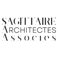 Voici le logo de la marque SAGITTAIRE ARCHITECTES ASSOCIES qui représente son identité graphique.