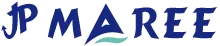 Voici le logo de la marque JP MAREE qui représente son identité graphique.