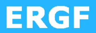 Voici le logo de la marque E.R.G.F. qui représente son identité graphique.