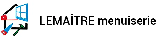 Voici le logo de la marque LEMAITRE MENUISERIE qui représente son identité graphique.