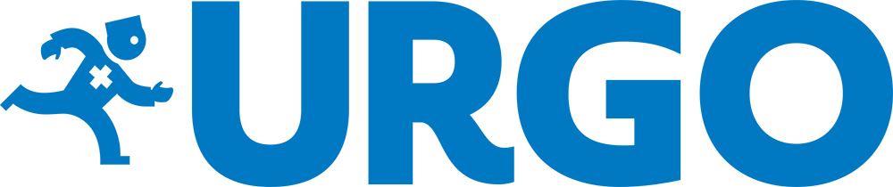 Voici le logo de la marque LABORATOIRES URGO qui représente son identité graphique.