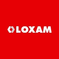 Voici le logo de la marque LOXAM MODULE SAS qui représente son identité graphique.