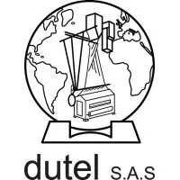 Voici le logo de la marque DUTEL qui représente son identité graphique.