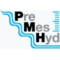 Voici le logo de la marque PRESTATIONS DE MESURES HYDRAULIQUES (PMH) qui représente son identité graphique.