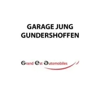 Voici le logo de la marque GARAGE JUNG qui représente son identité graphique.
