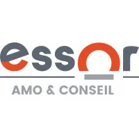 Voici le logo de la marque ESSOR qui représente son identité graphique.