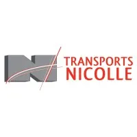 Voici le logo de la marque TRANSPORTS NICOLLE qui représente son identité graphique.