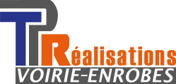 Voici le logo de la marque TP REALISATIONS qui représente son identité graphique.