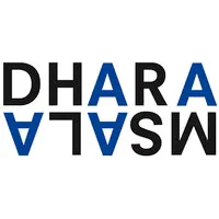 Voici le logo de la marque DHARAMSALA qui représente son identité graphique.