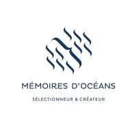 Voici le logo de la marque MEMOIRES D'OCEANS (LA BOUTIQUE) qui représente son identité graphique.
