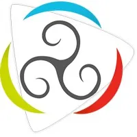 Voici le logo de la marque TRISKELL qui représente son identité graphique.