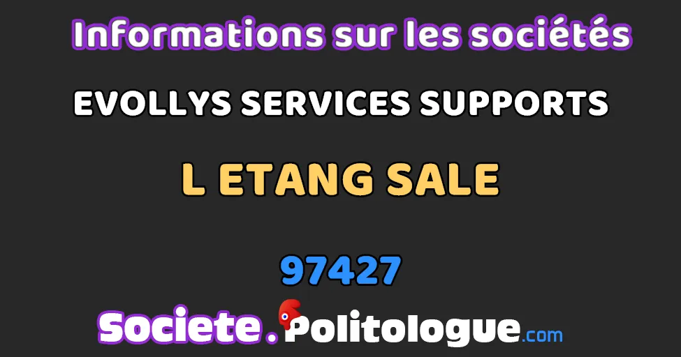 Voici le logo de la marque EVOLLYS SERVICES SUPPORTS qui représente son identité graphique.