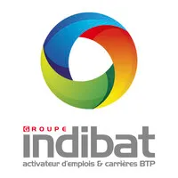 Voici le logo de la marque GROUPE INDIBAT qui représente son identité graphique.
