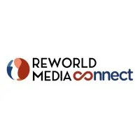 Voici le logo de la marque REWORLD MEDIA qui représente son identité graphique.