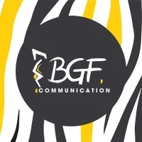 Voici le logo de la marque BGF ANIMATION COMMUNICATION qui représente son identité graphique.