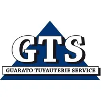 Voici le logo de la marque GUARATO TUYAUTERIE SERVICE qui représente son identité graphique.