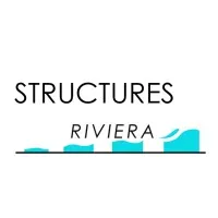 Voici le logo de la marque STRUCTURES RIVIERA qui représente son identité graphique.