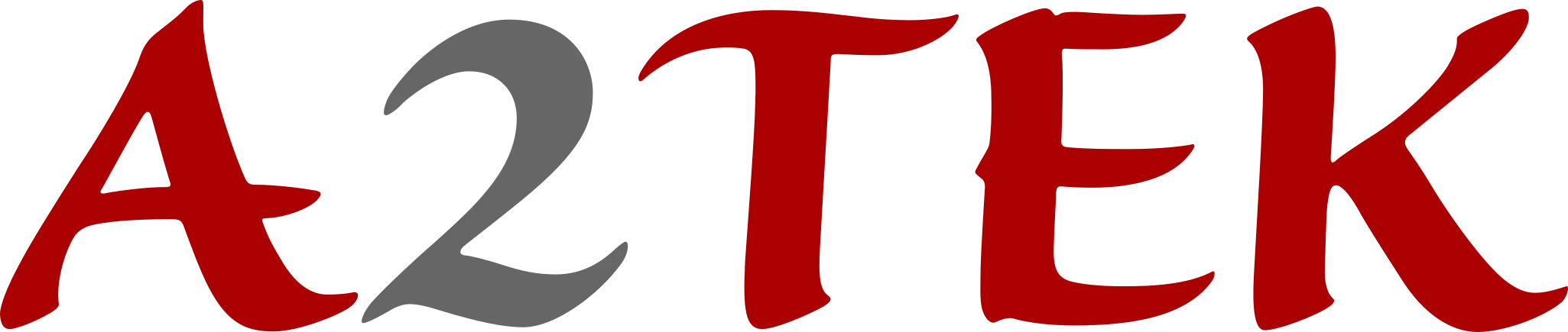 Voici le logo de la marque A2TEK qui représente son identité graphique.