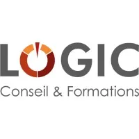 Voici le logo de la marque LOGIC (LOGIC TELECOM LOGIC FORMATION LOGIC INFO) qui représente son identité graphique.
