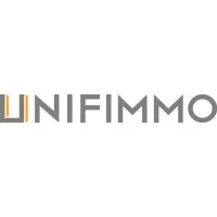 Voici le logo de la marque UNIFIMMO qui représente son identité graphique.