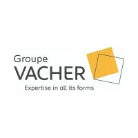 Voici le logo de la marque GROUPE VACHER qui représente son identité graphique.