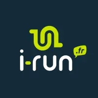 Voici le logo de la marque I-RUN qui représente son identité graphique.
