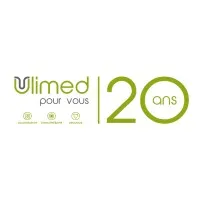 Voici le logo de la marque ULIMED qui représente son identité graphique.