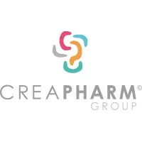 Voici le logo de la marque CREAPHARM INDUSTRY qui représente son identité graphique.