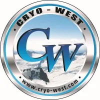 CRYO WEST (C W) logo