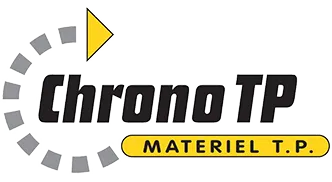 Voici le logo de la marque CHRONO TP qui représente son identité graphique.