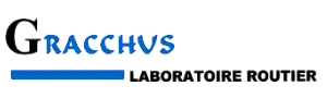 Voici le logo de la marque GRACCHUS LABORATOIRE ROUTIER qui représente son identité graphique.
