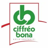 Voici le logo de la marque CIFFREO BONA CENTRALE (CBC) qui représente son identité graphique.