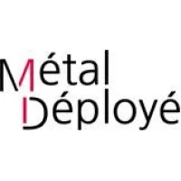 Voici le logo de la marque METAL DEPLOYE qui représente son identité graphique.