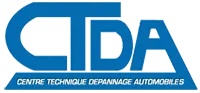Voici le logo de la marque CENTRE TECHNIQUE DEPANNAGE AUTOMOBILE (CTDA) qui représente son identité graphique.
