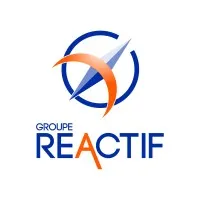 Voici le logo de la marque REACTIF CONSULTANTS qui représente son identité graphique.