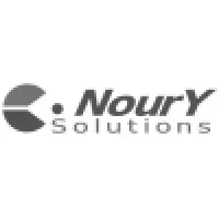 Voici le logo de la marque NOURY SOLUTIONS qui représente son identité graphique.
