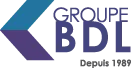 Voici le logo de la marque GROUPE BDL qui représente son identité graphique.