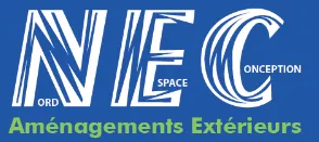 Voici le logo de la marque NORD ESPACE CONCEPTION qui représente son identité graphique.