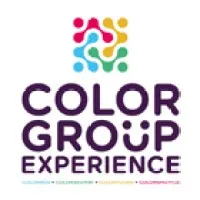 Voici le logo de la marque COLOR GROUP EXPERIENCE qui représente son identité graphique.